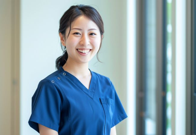 笑顔のスタッフ